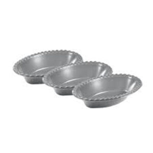 קערות אובלי צבעוני קשיח 25 יח'