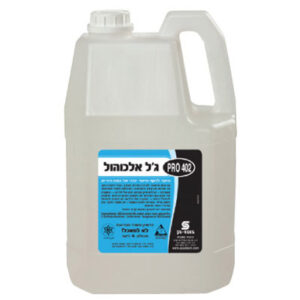 ג'ל אלכוהול נוזל חיטוי ידיים 4 ליטר