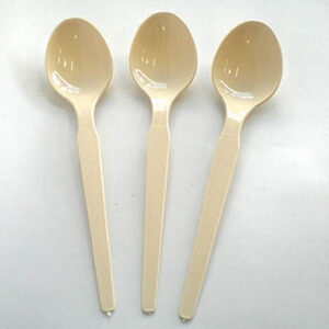 כף חד פעמי קשיח לבן\שקוף\שחור 50 יחידות