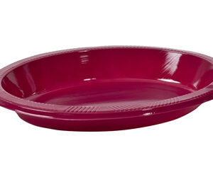 מגש חד"פ אובלי גדול צבעוני 25 יח'