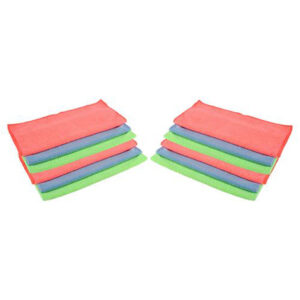 מטליות מיקרופייבר לניקוי כללי תפזורת 12 יח' במארז