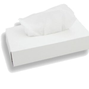 ממחטות נייר דו שכבתי 100 יח'