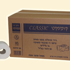 נייר טואלט קומפקט 8 מ' -36 יח'