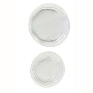 צלחות חד"פ לבן קטנות מס' 7 50 יח'