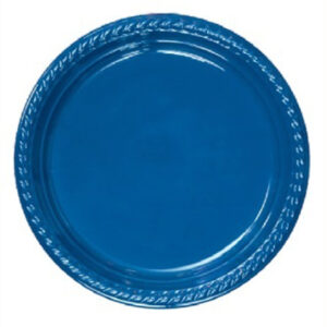 צלחת חד"פ קשיח מס' 10 צבעוני 25 יח'