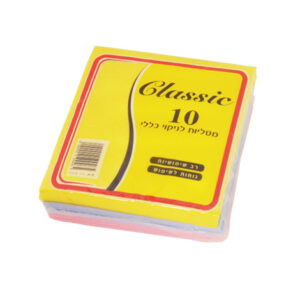 מטליות לניקוי כללי 38/38 10 יח'