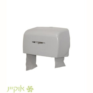 מתקן לנייר טואלט פלסטיק כפול
