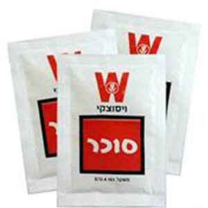 סוכר לבן שקיות אישיות 1000 יח'