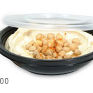 קערה ומכסה (חומוס) 500 סמ"ק