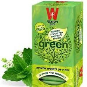 תה ירוק נענע ויסוצקי 25 יח'